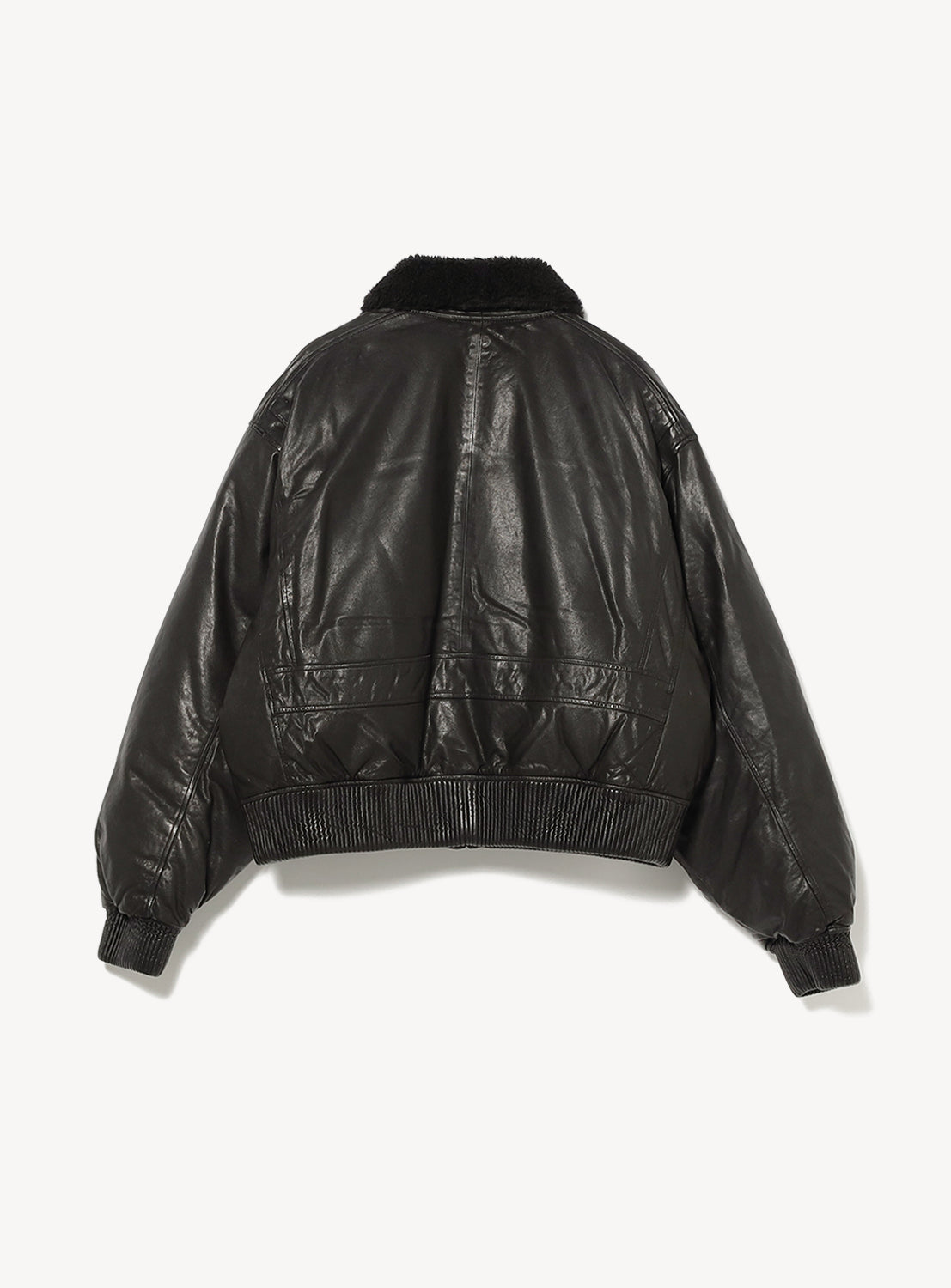 G-1 Sheep Leather Down Jacket