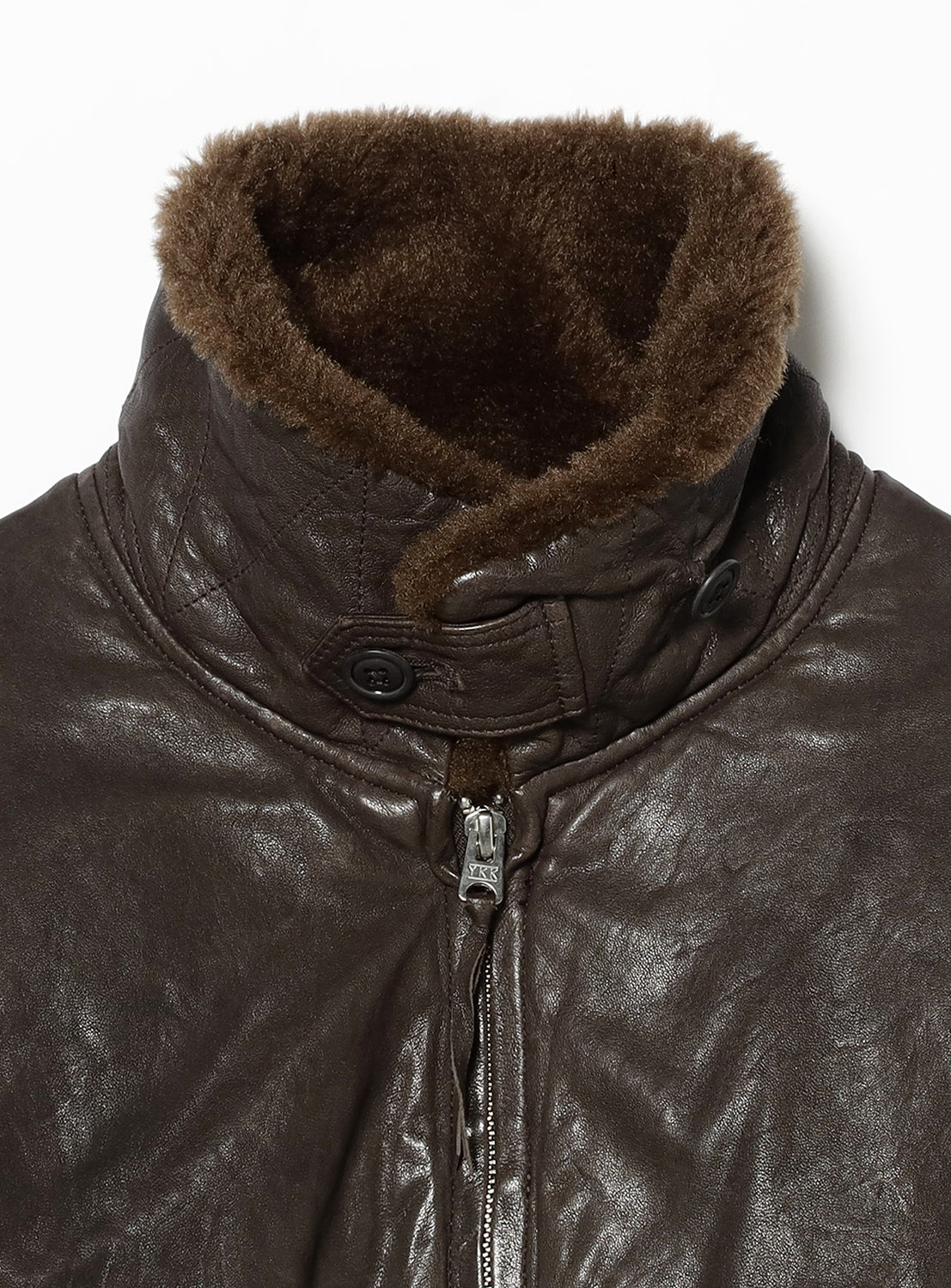 G-1 Sheep Leather Down Jacket
