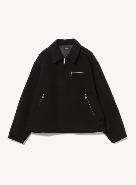 Relax Fit Fleece Melton Road Jacket
