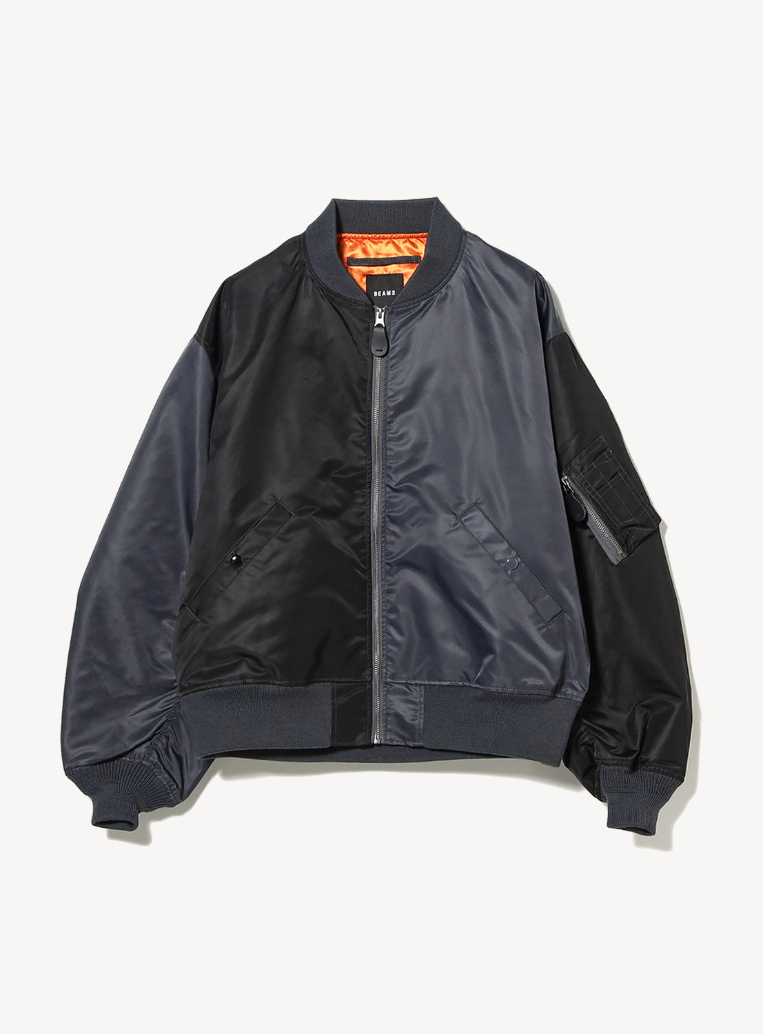Crazy Pattern Wide Fit MA-1 Jacket