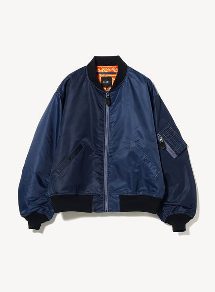 Crazy Pattern Wide Fit MA-1 Jacket