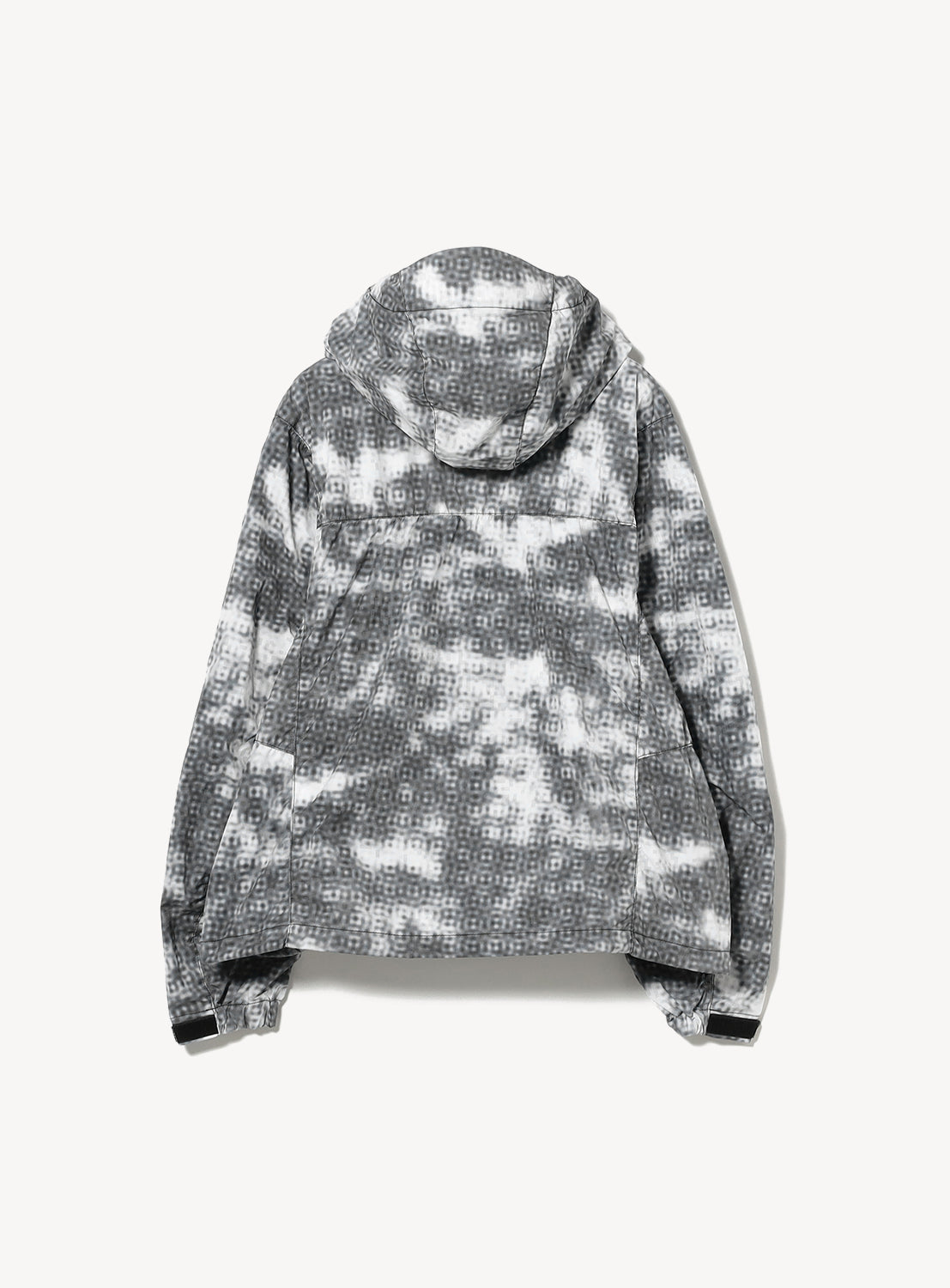 Wide Fit Digital Mosaic Zip-Up Tech Hoodie