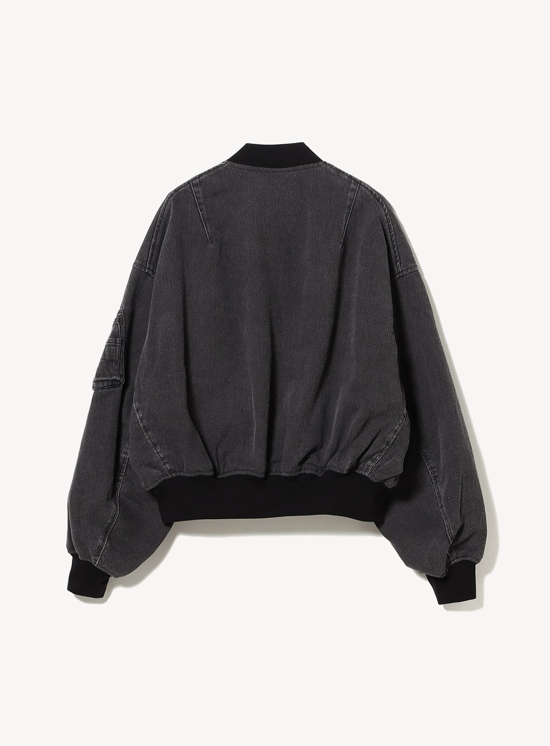 Reversible Faded Bomber Jacket