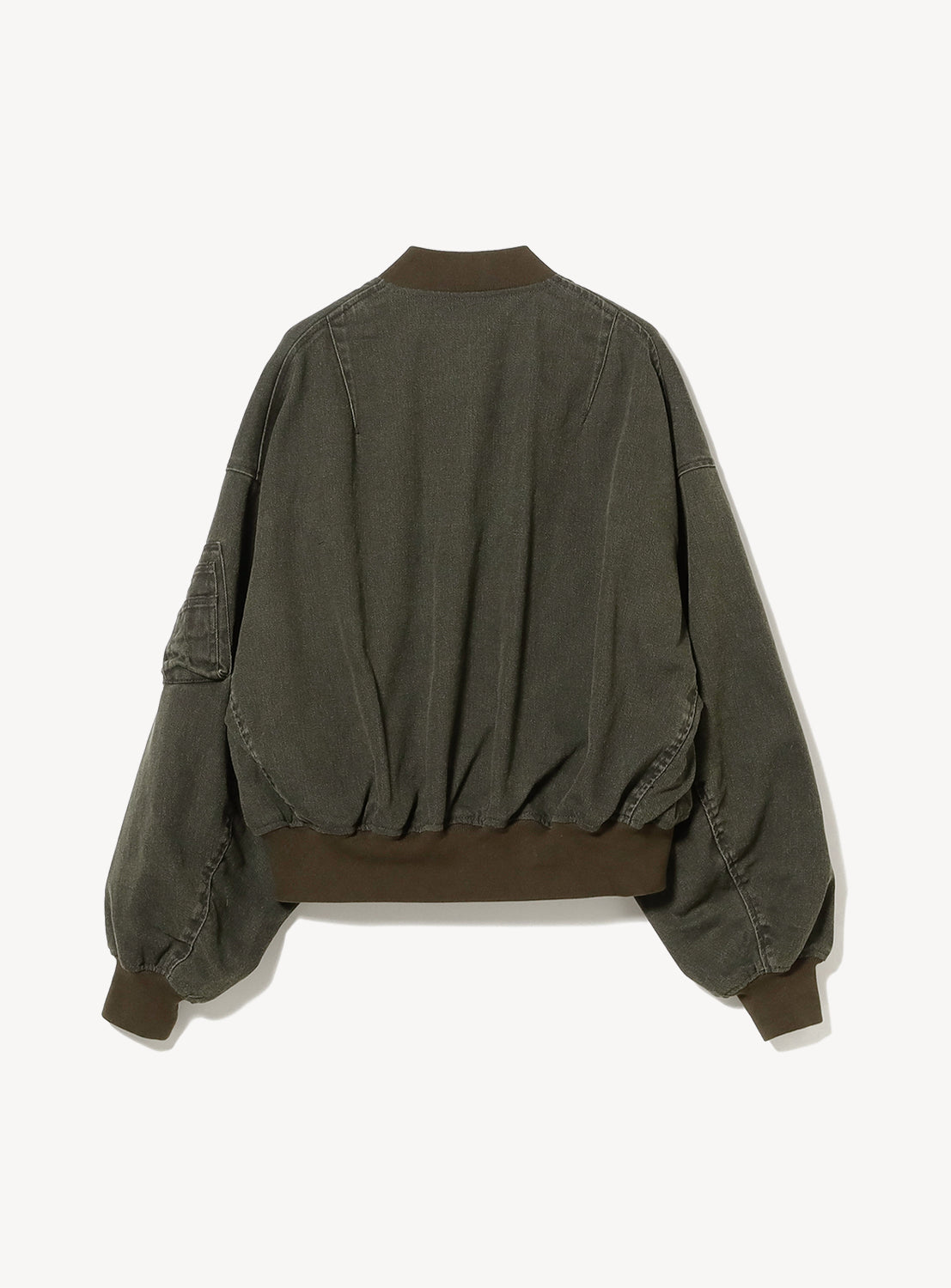 Reversible Faded Bomber Jacket