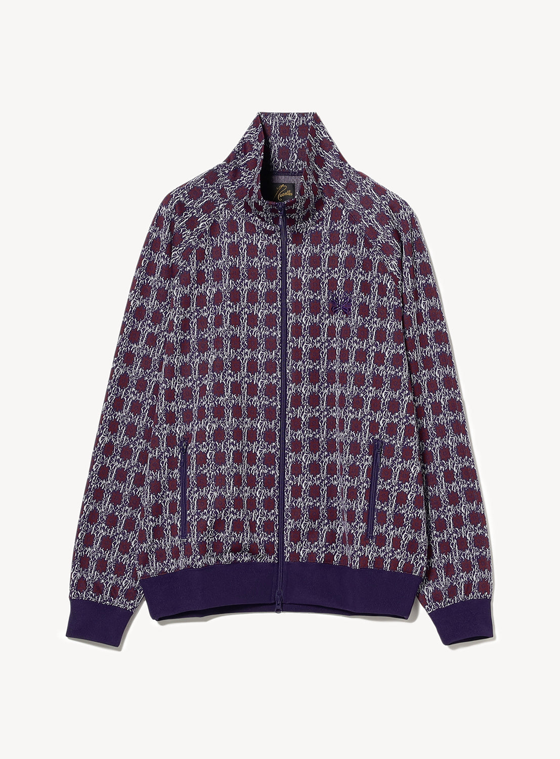 Poly Jacquard Track Jacket