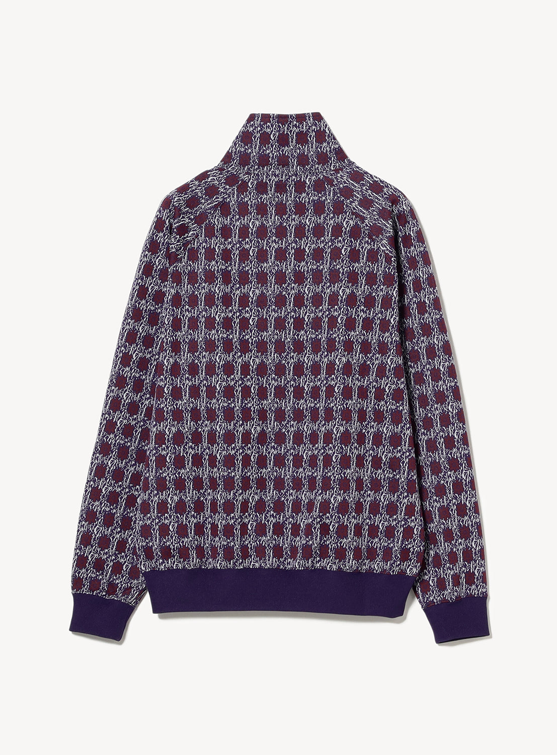 Poly Jacquard Track Jacket