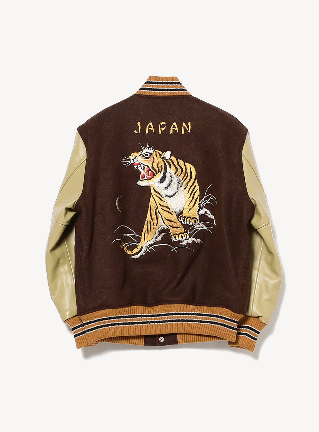 30oz. Wool Melton Award “Roaring Tiger” Jacket