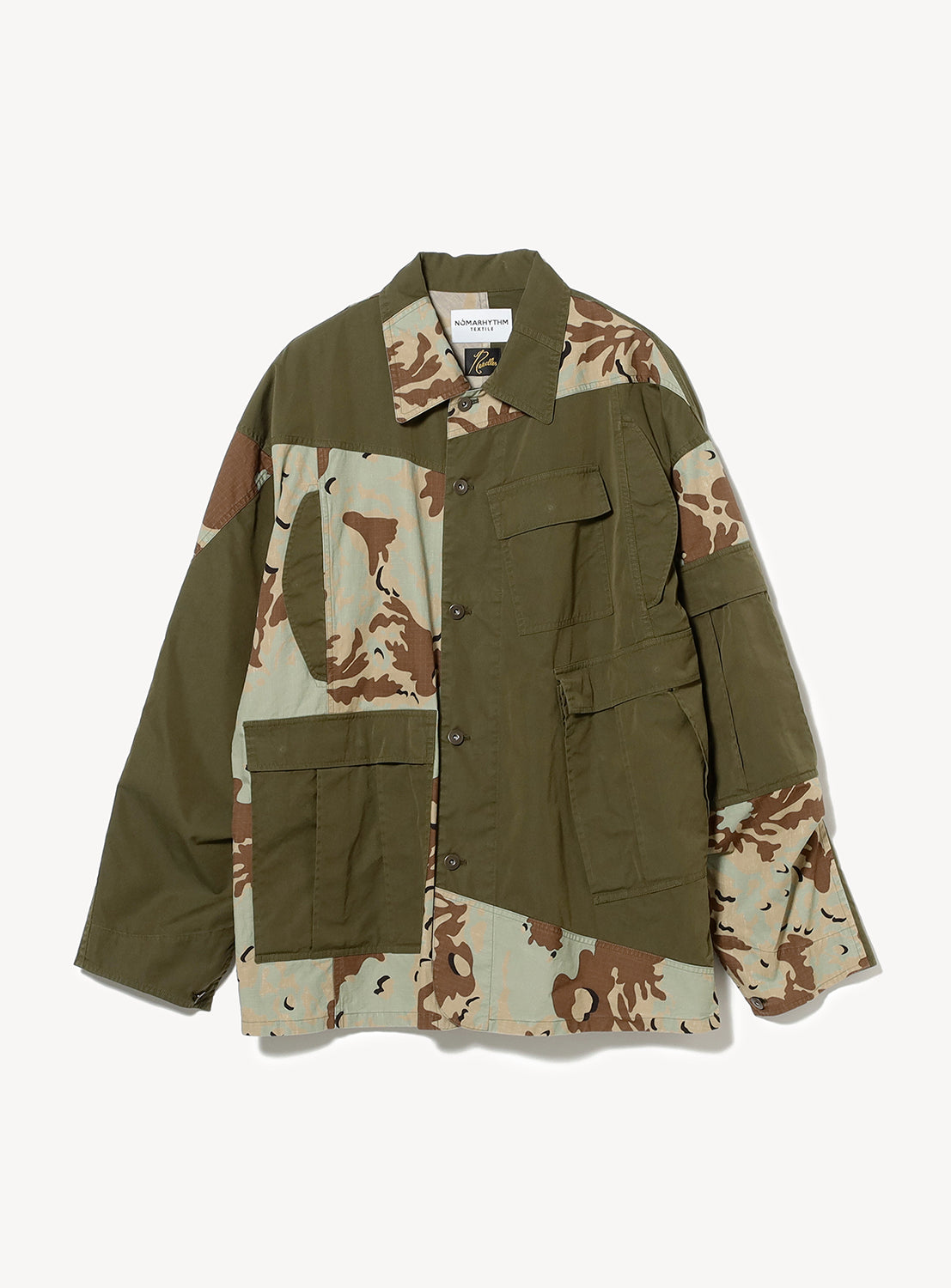 NOMARHYTHM TEXTILE x Needles Rebuild Coverall Jacket