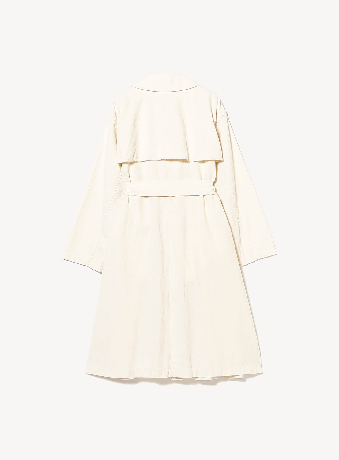 Cotton Linen Trench Coat