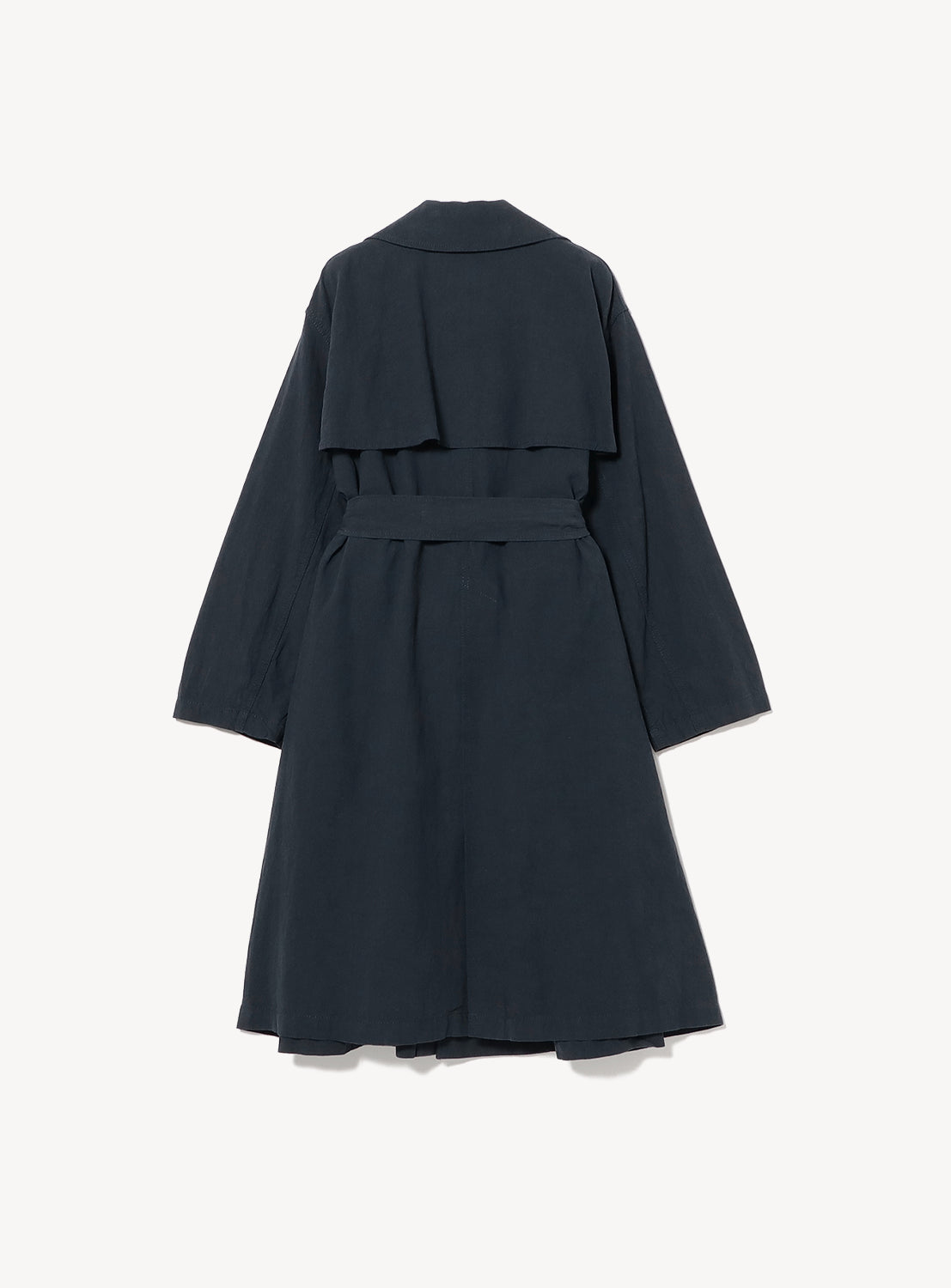 Cotton Linen Trench Coat