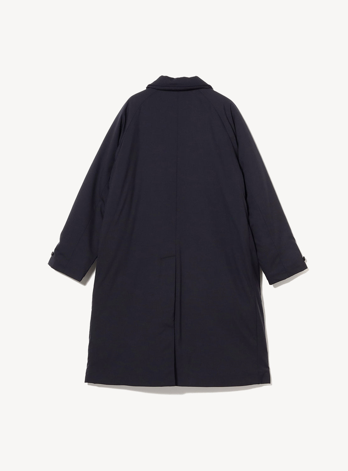 Wide Fit Padded Balmacaan Coat