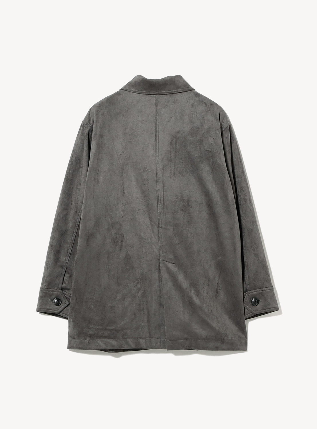 Faux Suede Half Coat