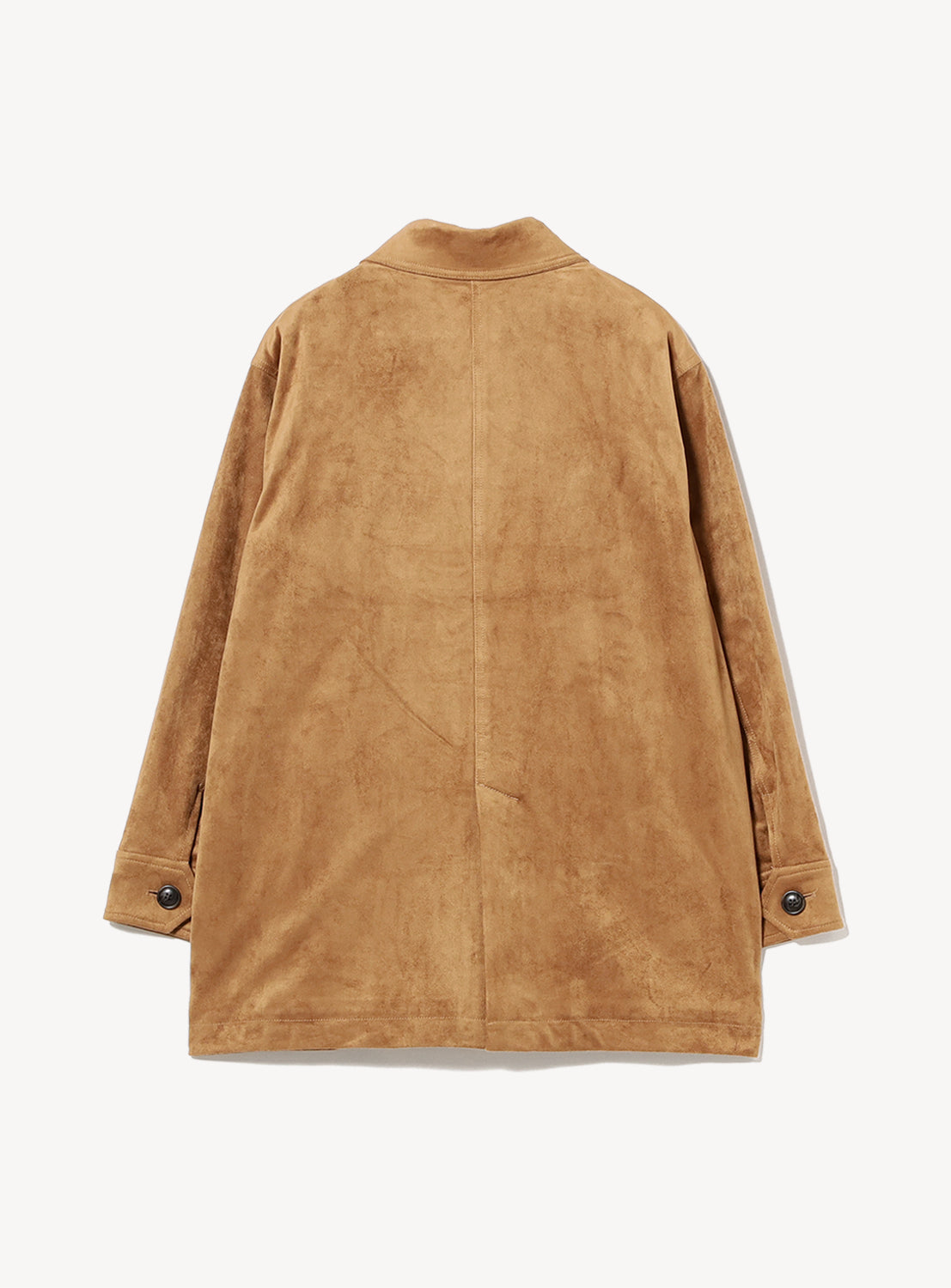 Faux Suede Half Coat