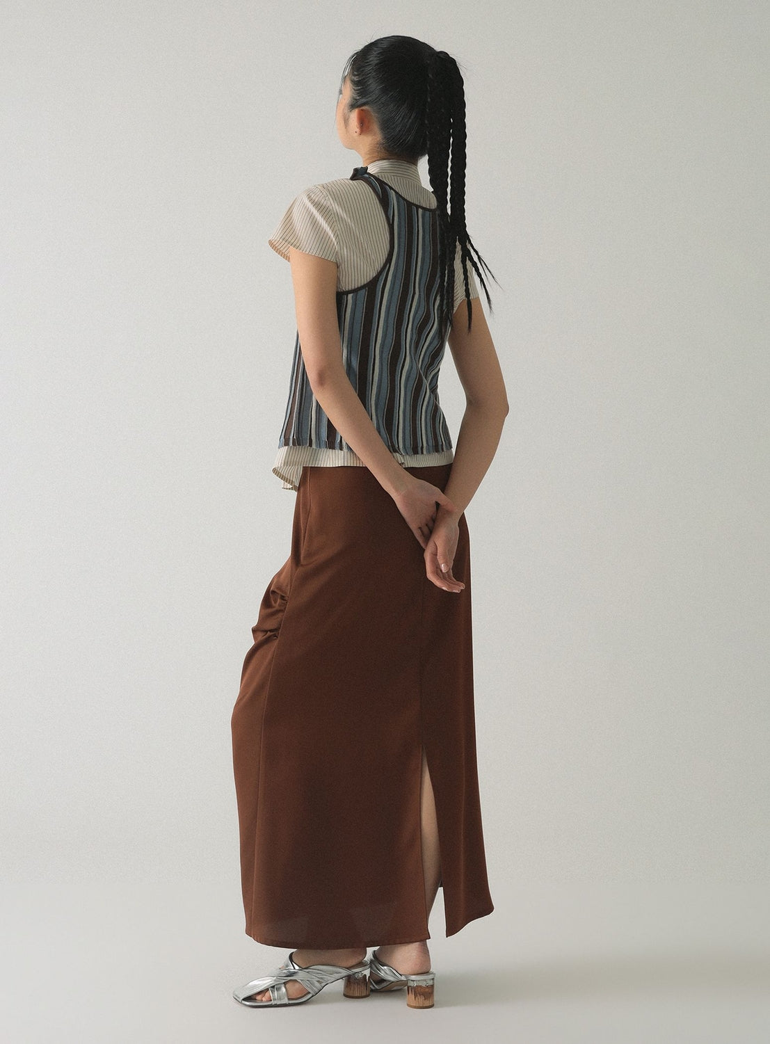 Versatile Multi-Stripe Knit Camisole