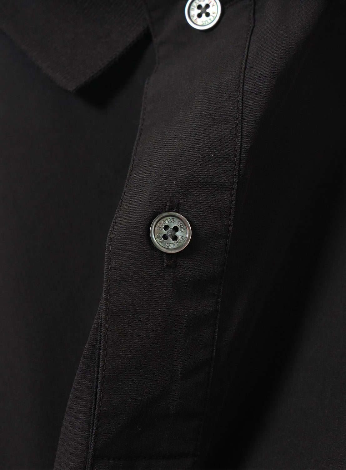 Crisp Woven Wide Fit Polo Shirt