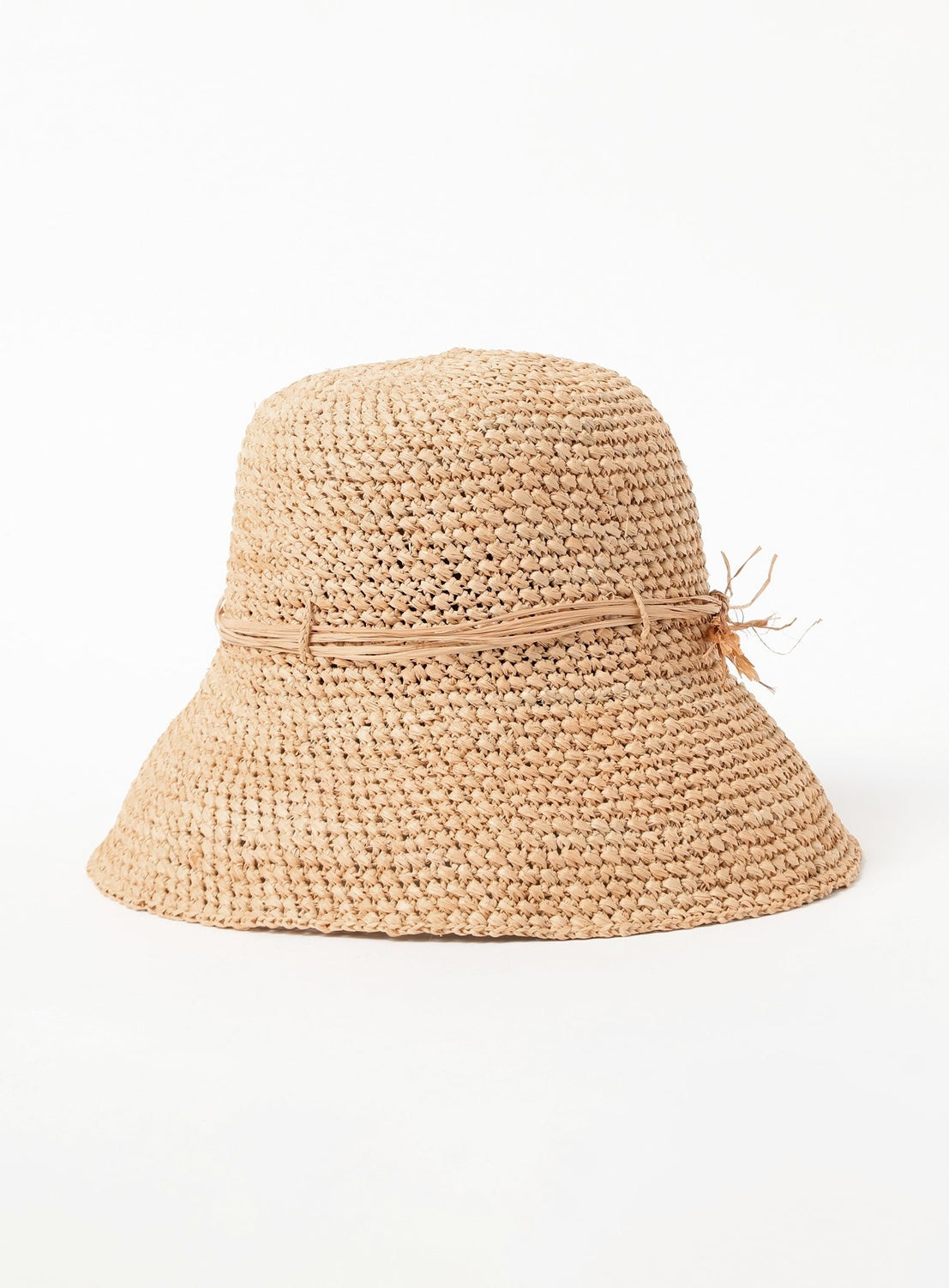 Raffia Bowler Hat