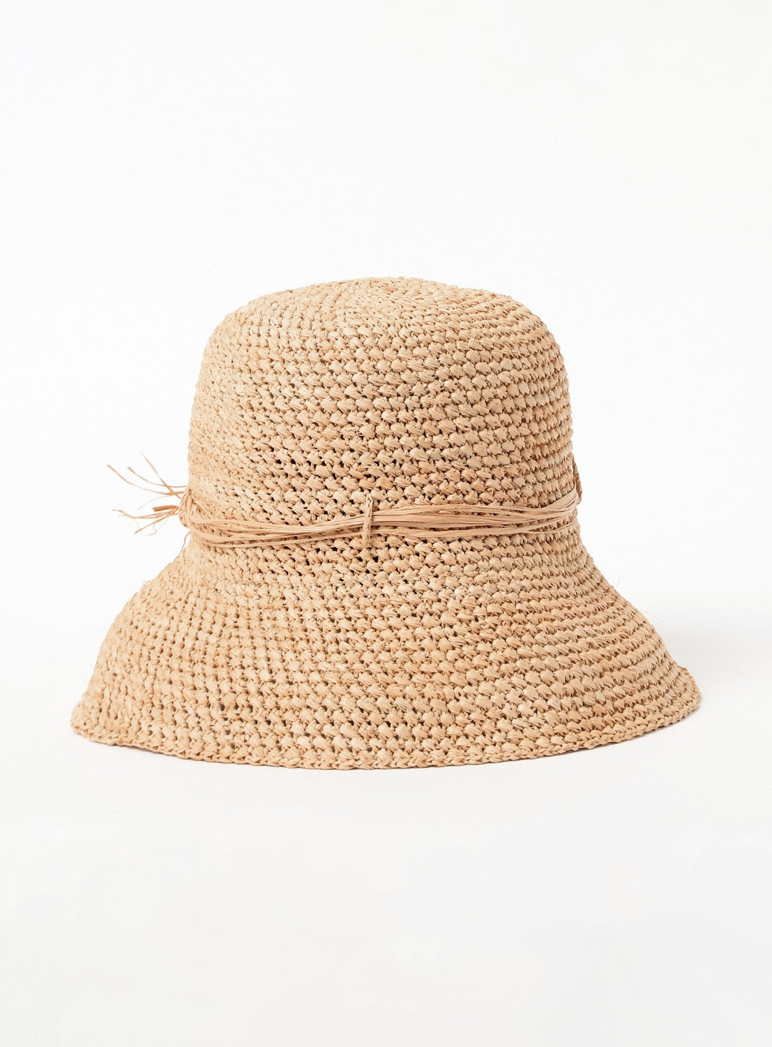 Raffia Bowler Hat