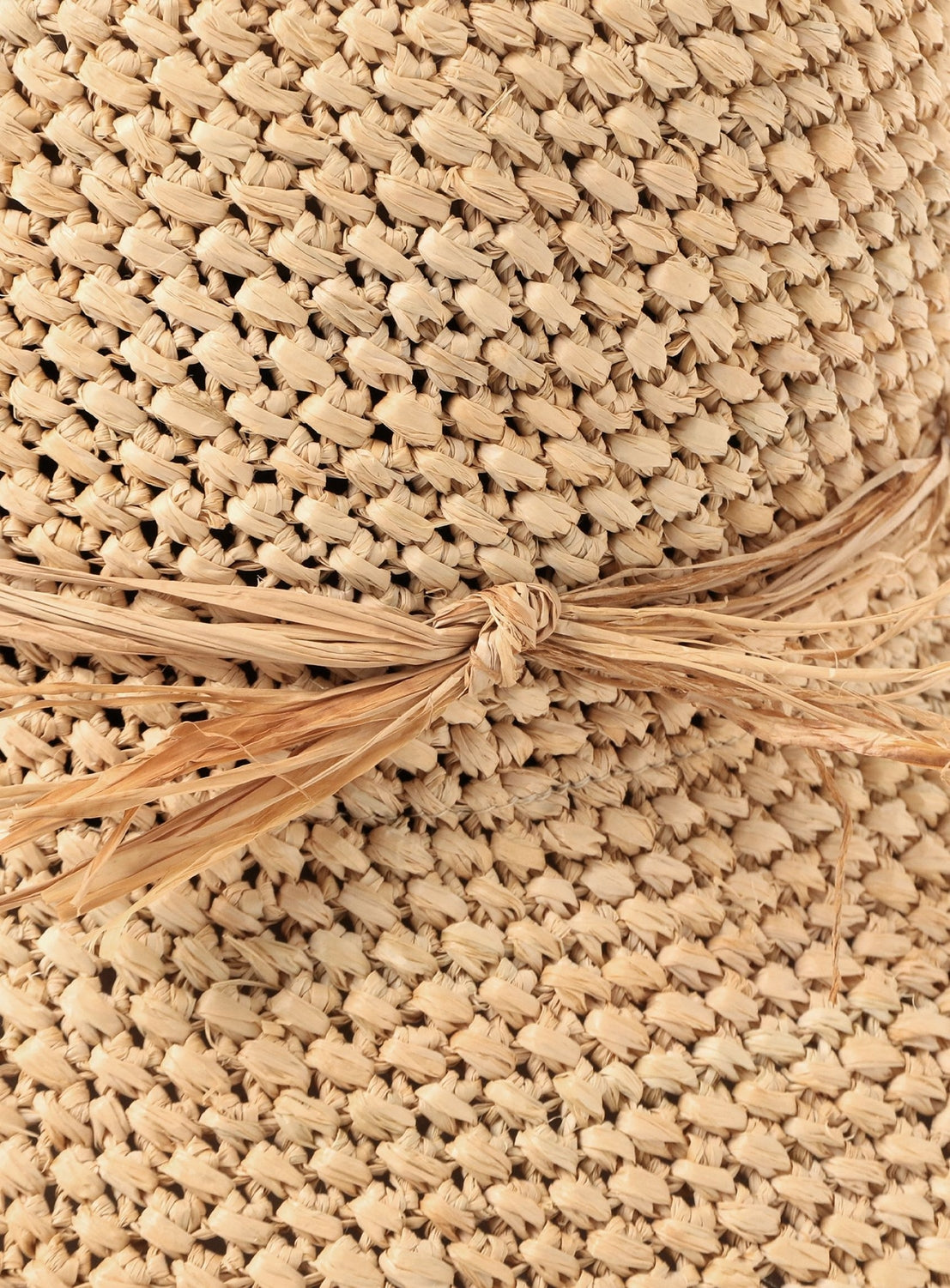 Raffia Bowler Hat