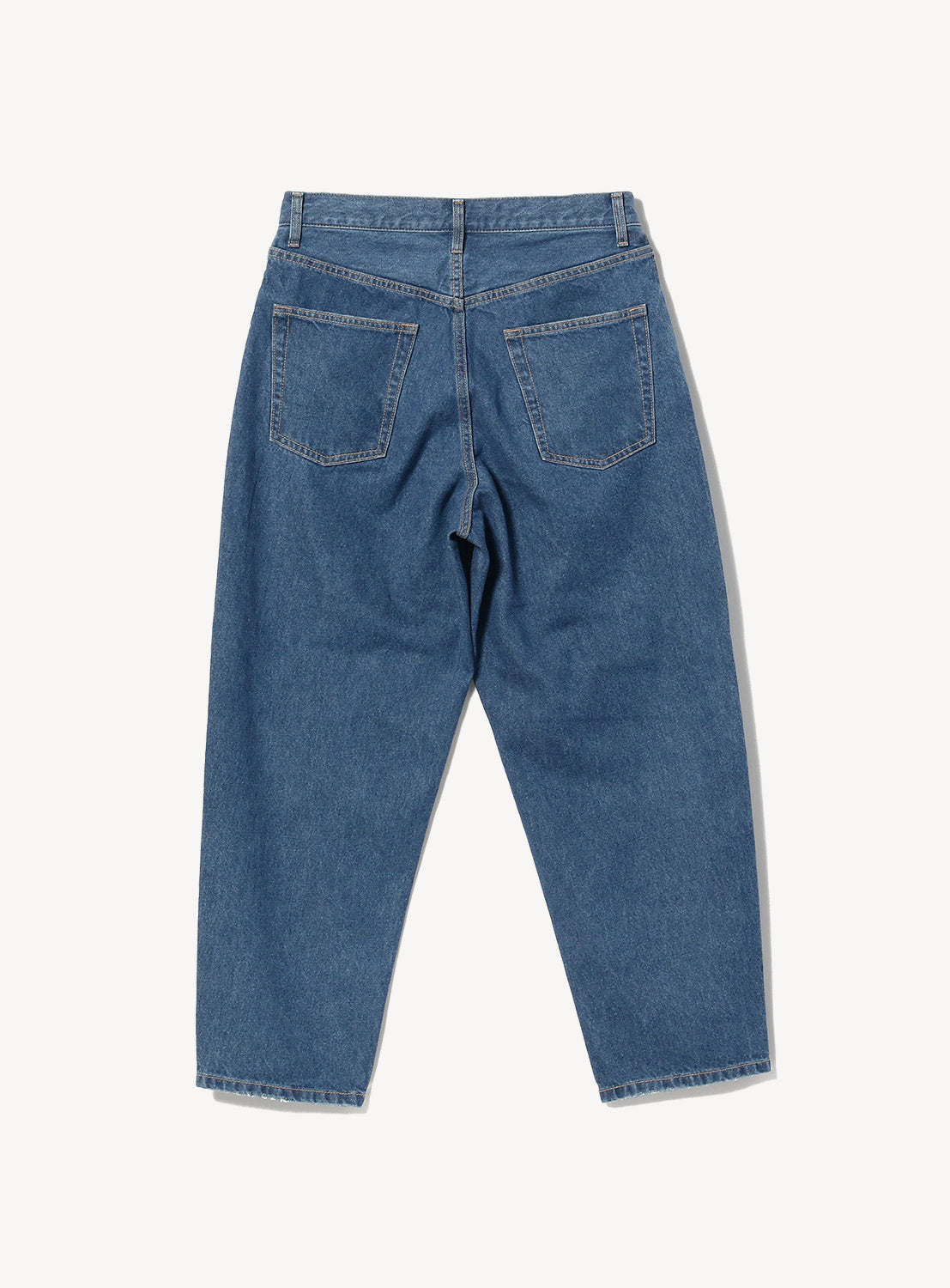 Wide Tapered Denim Pants