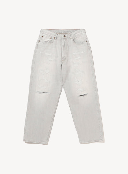 ハマコ様 BEAMS DESIGN 165A Faded Distressed Japanese Denim Pants