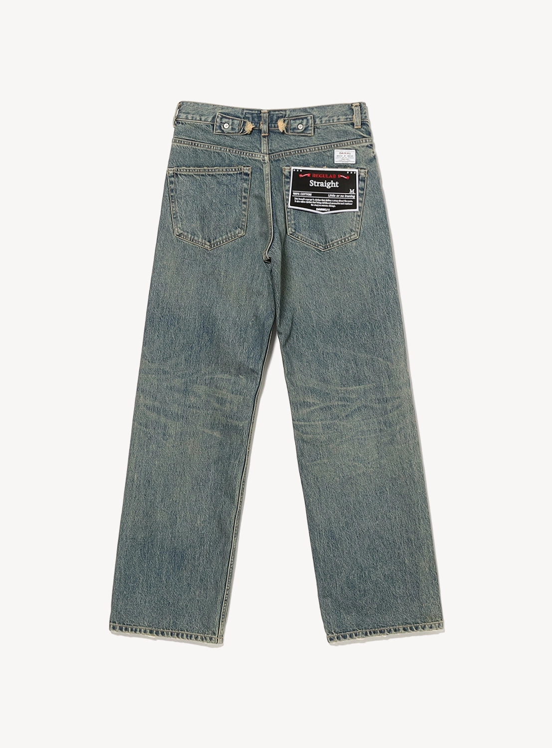 Straight Vintage Denim Pants