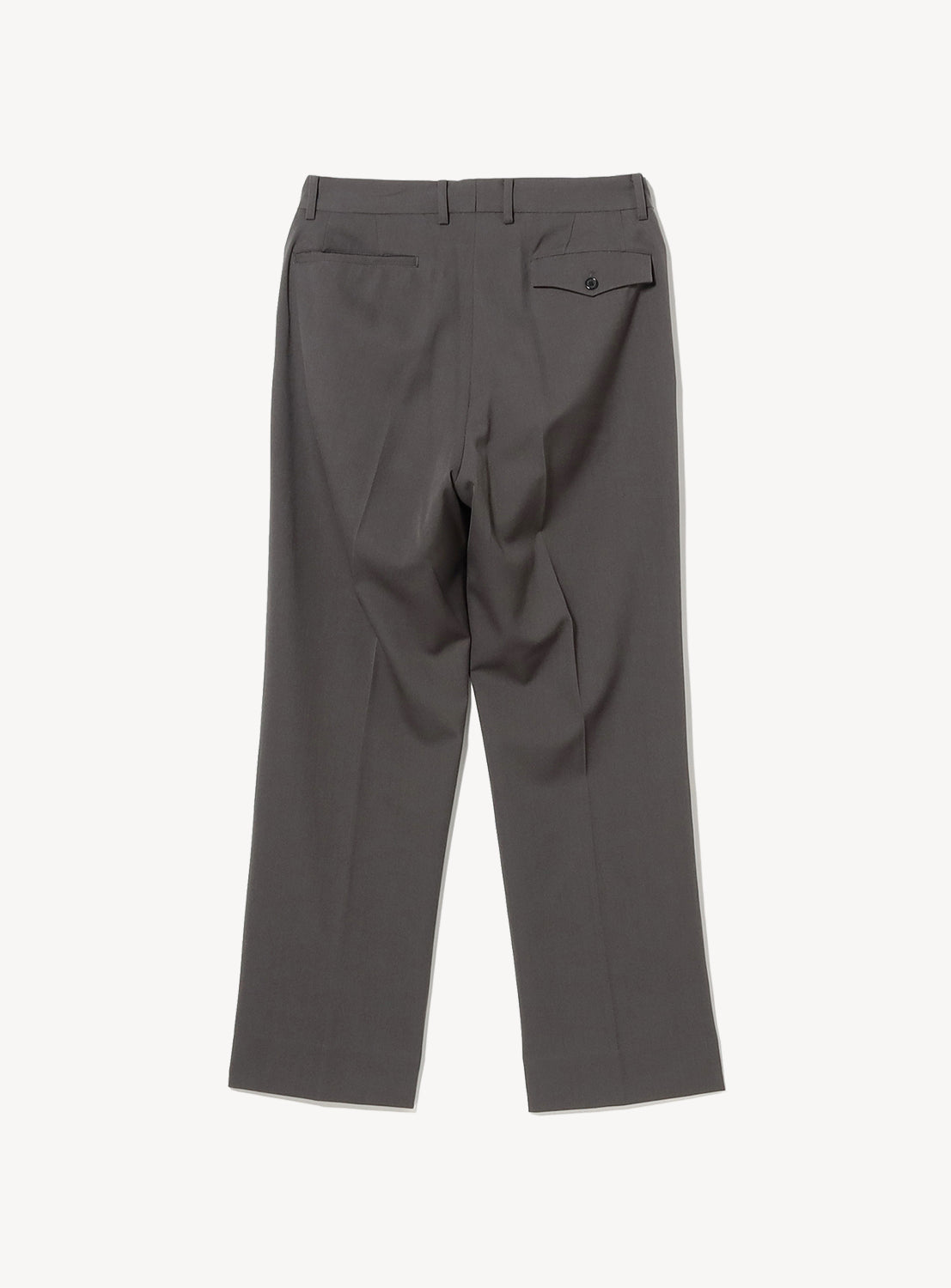 Wool Straight Slacks