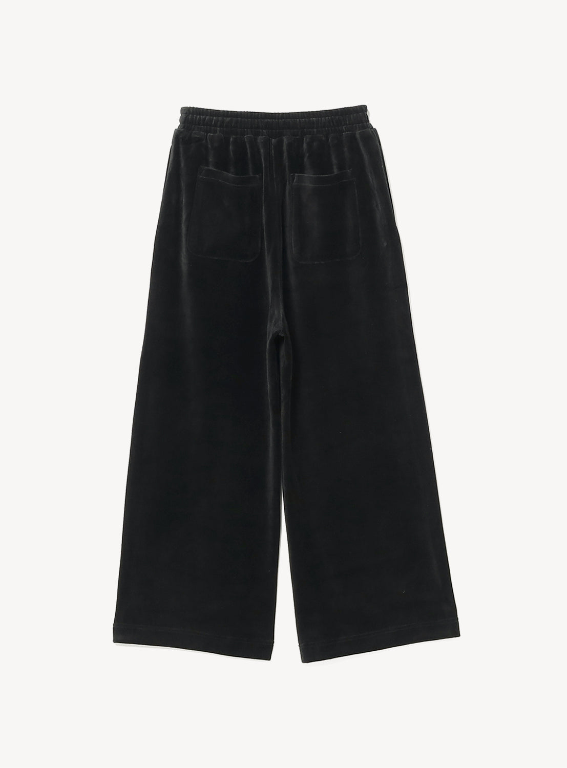 Velour Wide-Leg Sweatpants