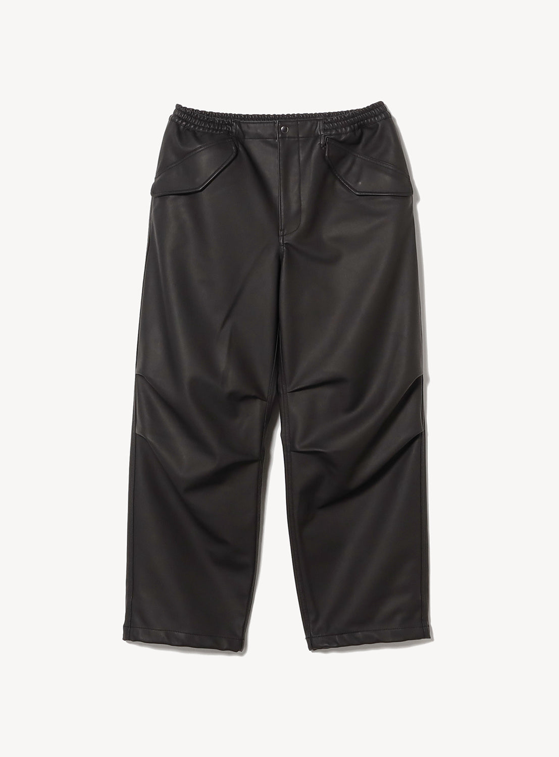 Faux Leather Overpants