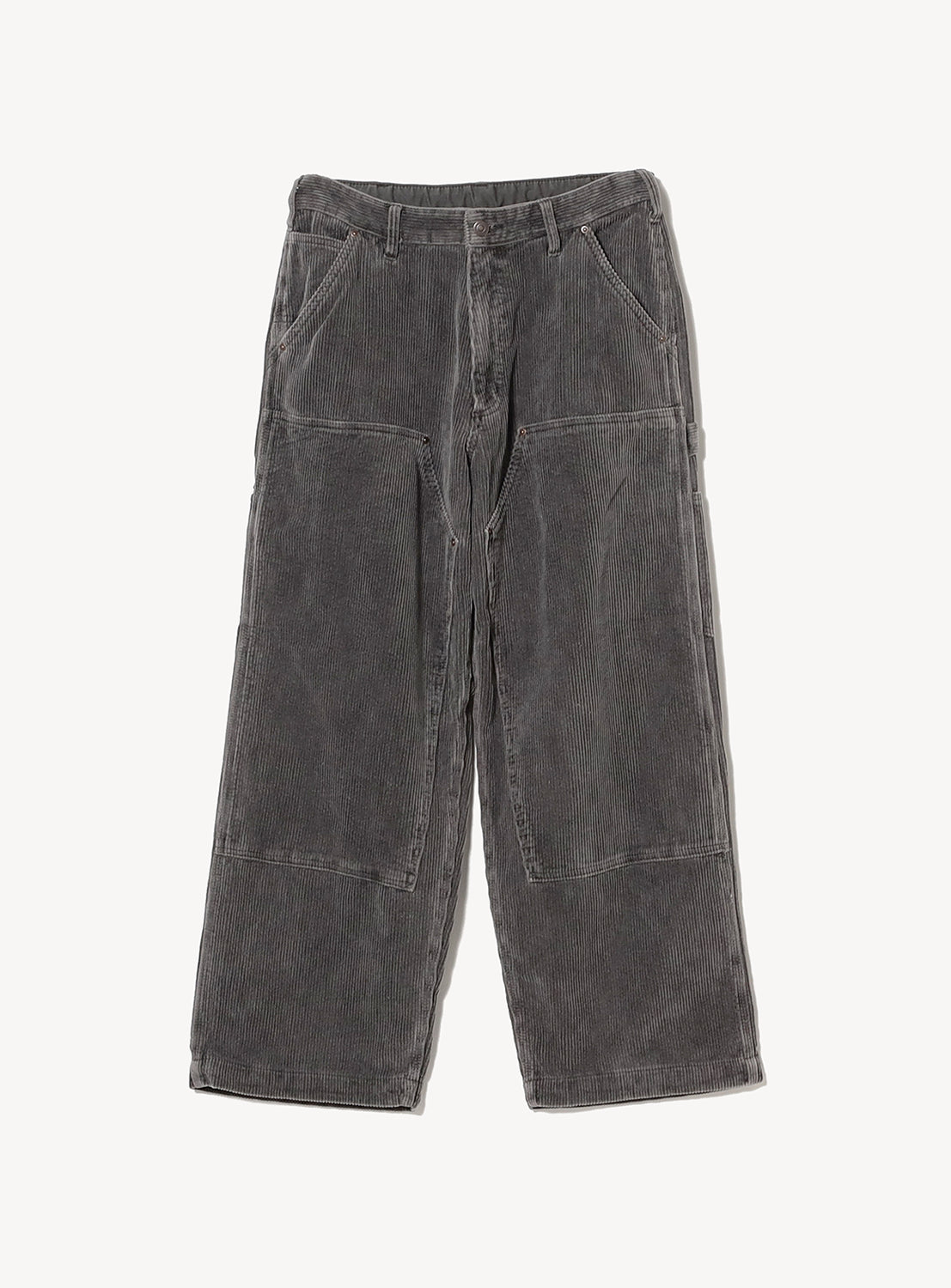パンツ CORDUROY BAKER / CHARCOAL GRAY32 Double Knee Corduroy Pants