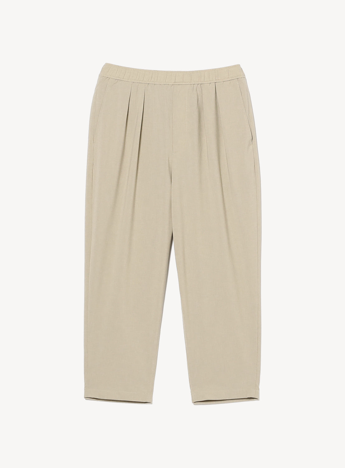 Quick-Dry 2-Pleat Wide Tapered Easy Pants