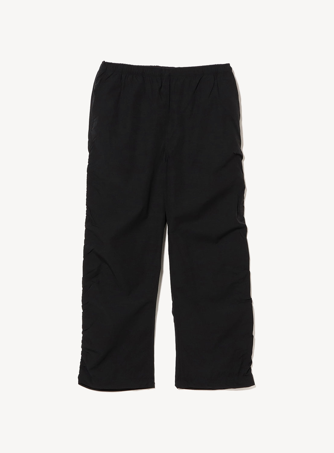 Puckered Easy Wide Straight Fit Pants