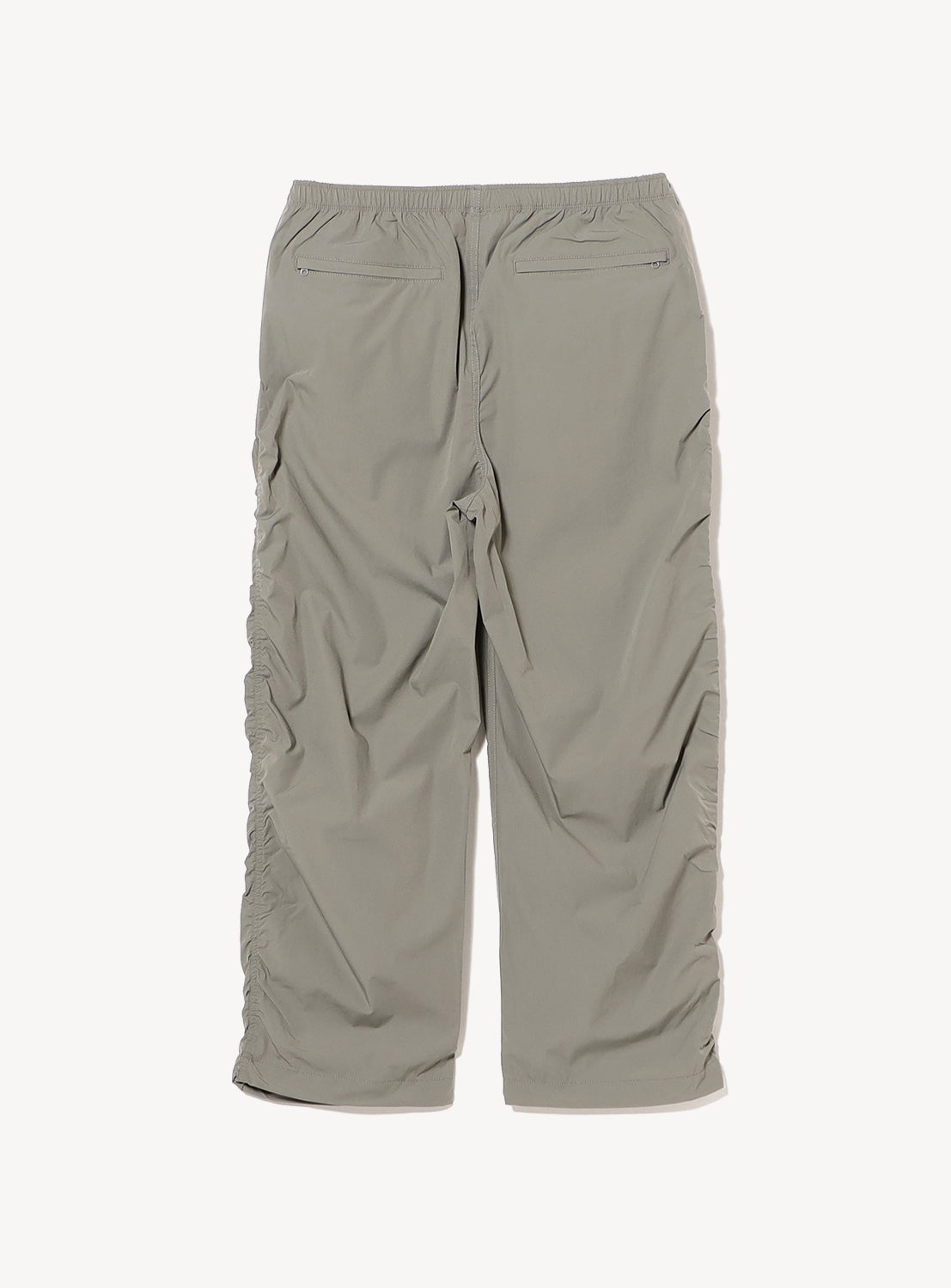 Puckered Easy Wide Straight Fit Pants