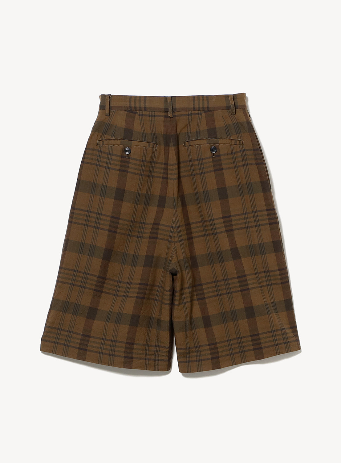 Madras Check Shorts