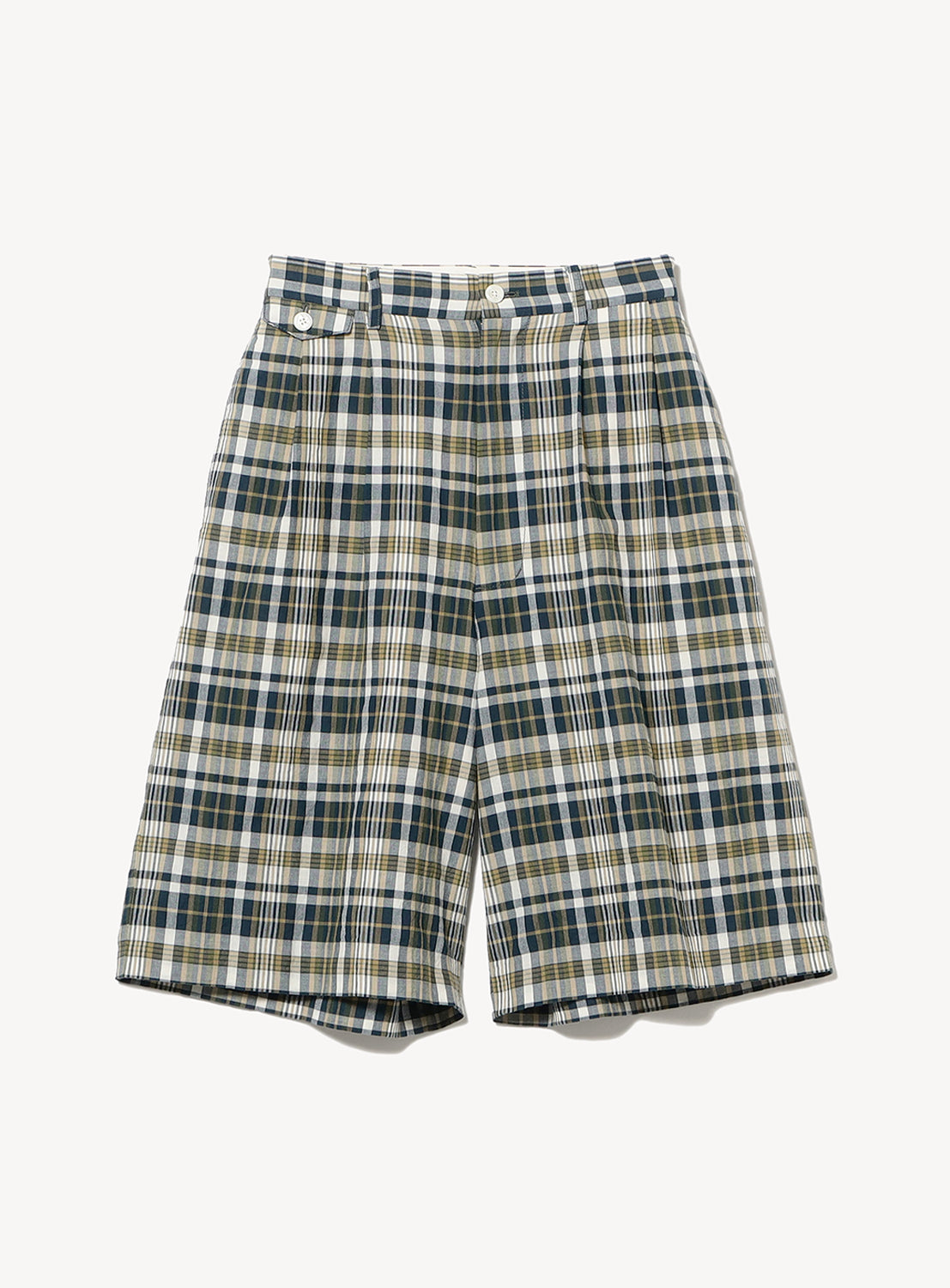 Madras Check Shorts