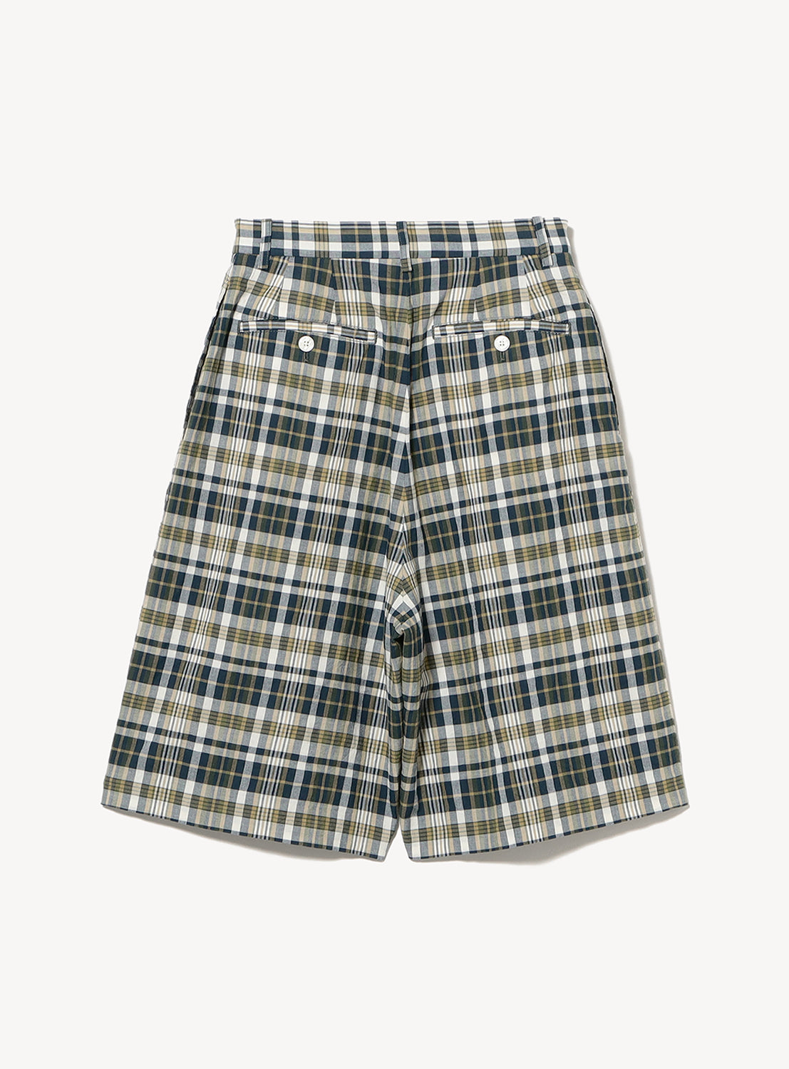 Madras Check Shorts