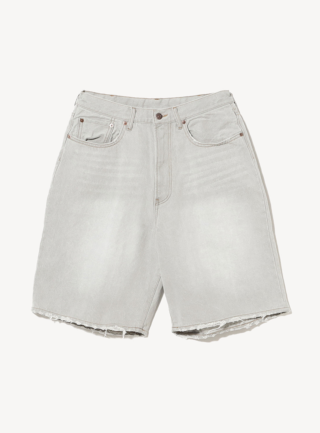 Damage Denim Shorts