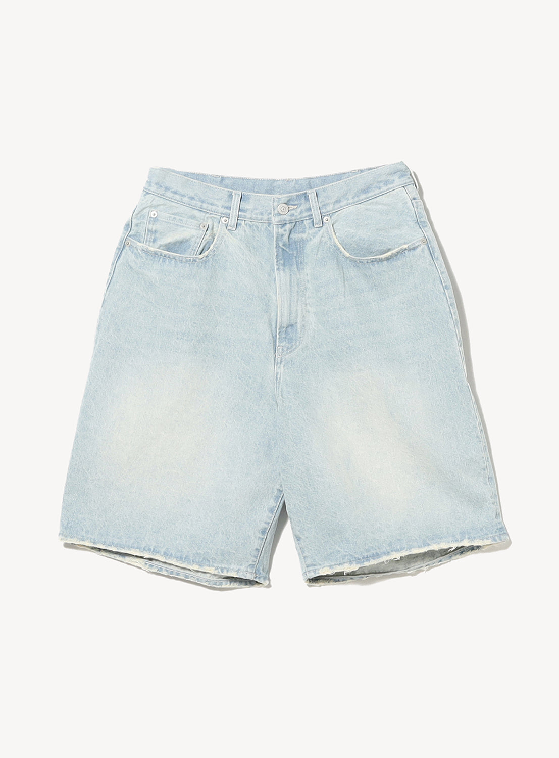 Damage Denim Shorts