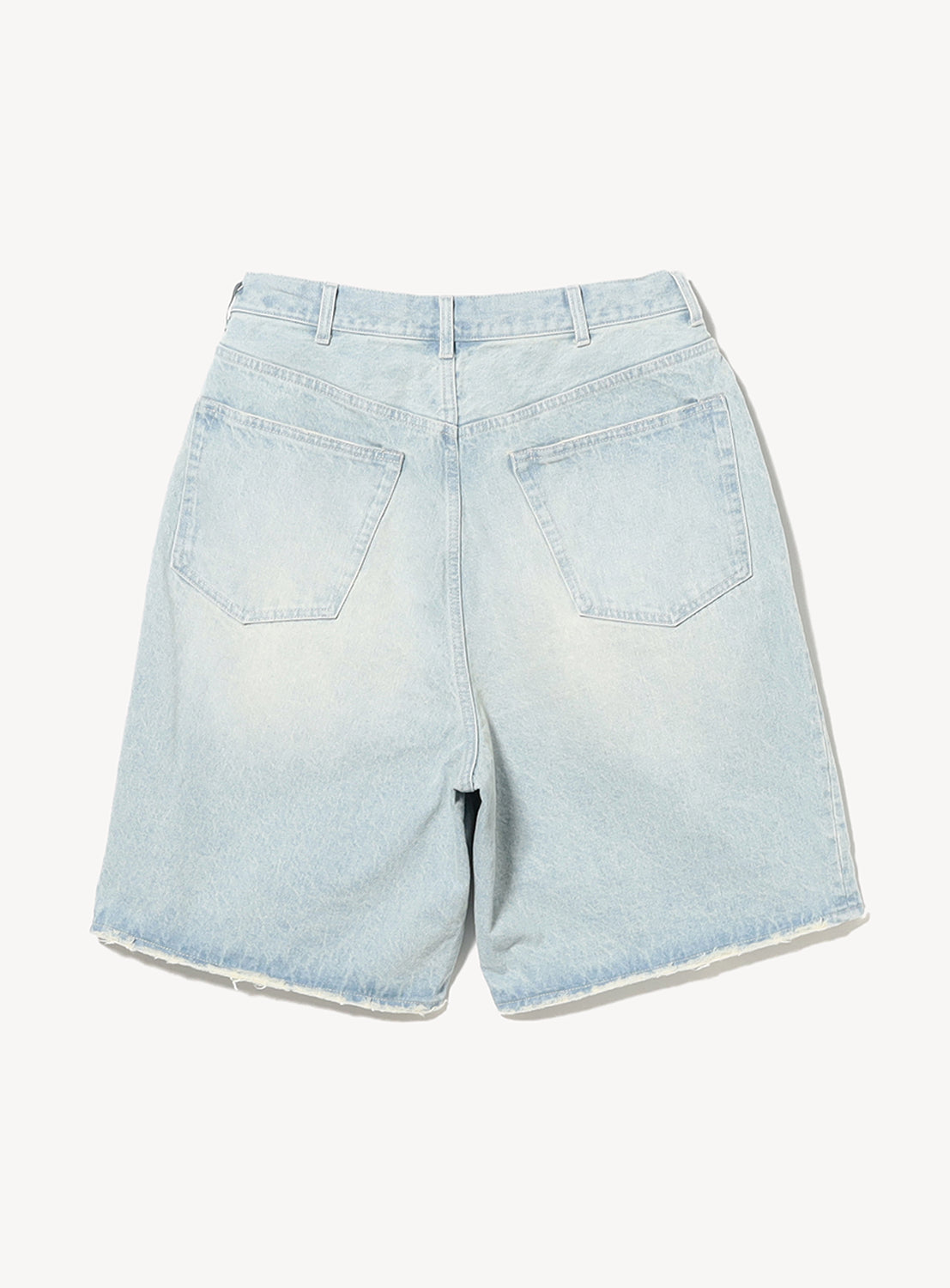 Damage Denim Shorts