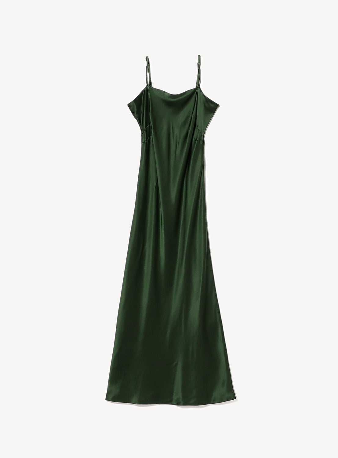Silk Slip Dress FOREST / S Silk Slip Dress FOREST / S