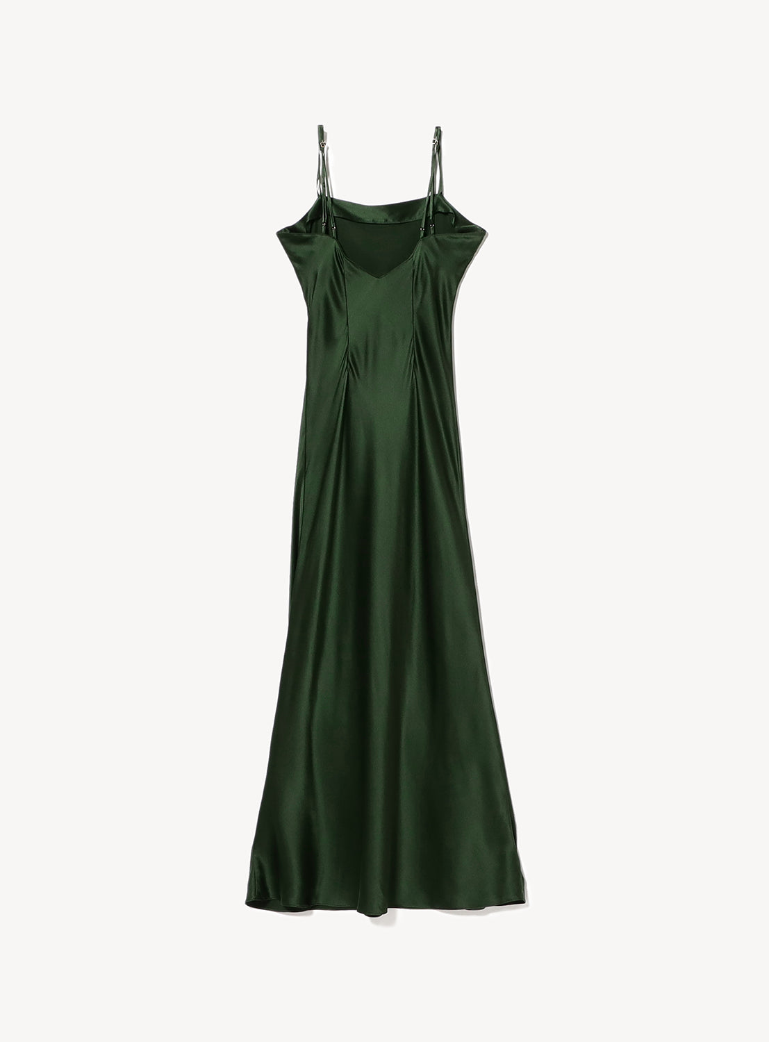 Silk Slip Dress FOREST / S Silk Slip Dress FOREST / S