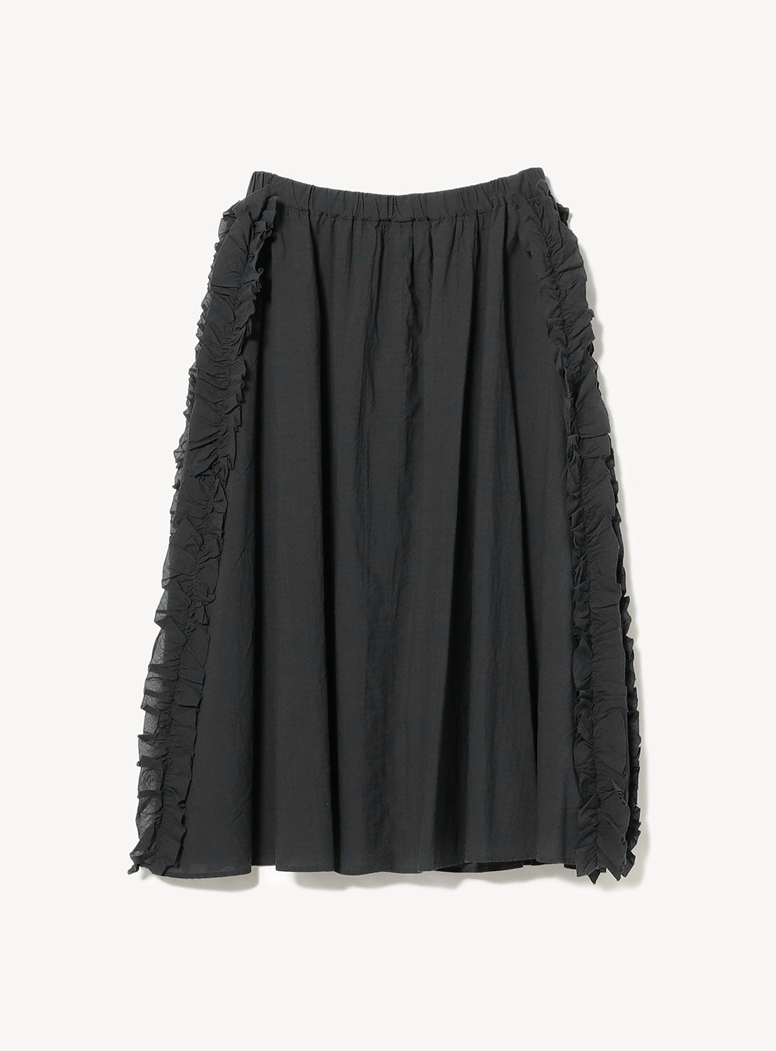 DOBBY RUFFLE SKIRT