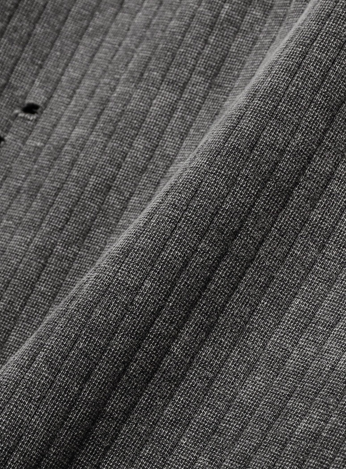 Faded Basic Fit Ribbed T-Shirt