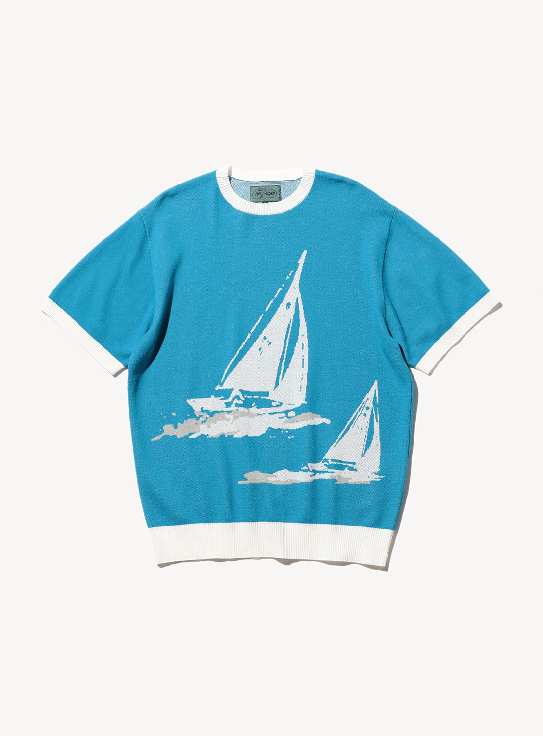 Knit Tee Box Jacquard