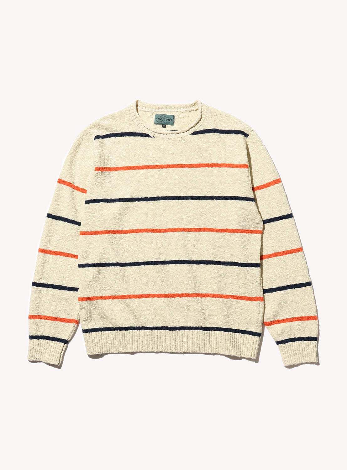 Crew Cotton Linen Slab Stripe