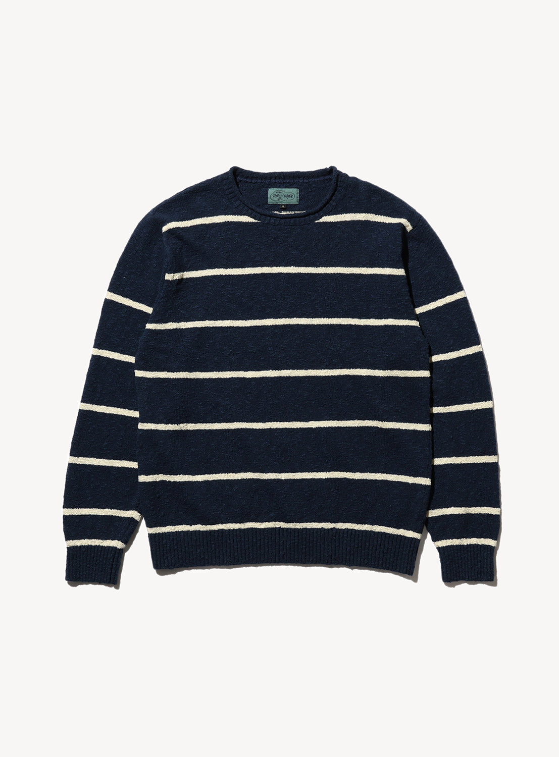 Crew Cotton Linen Slab Stripe