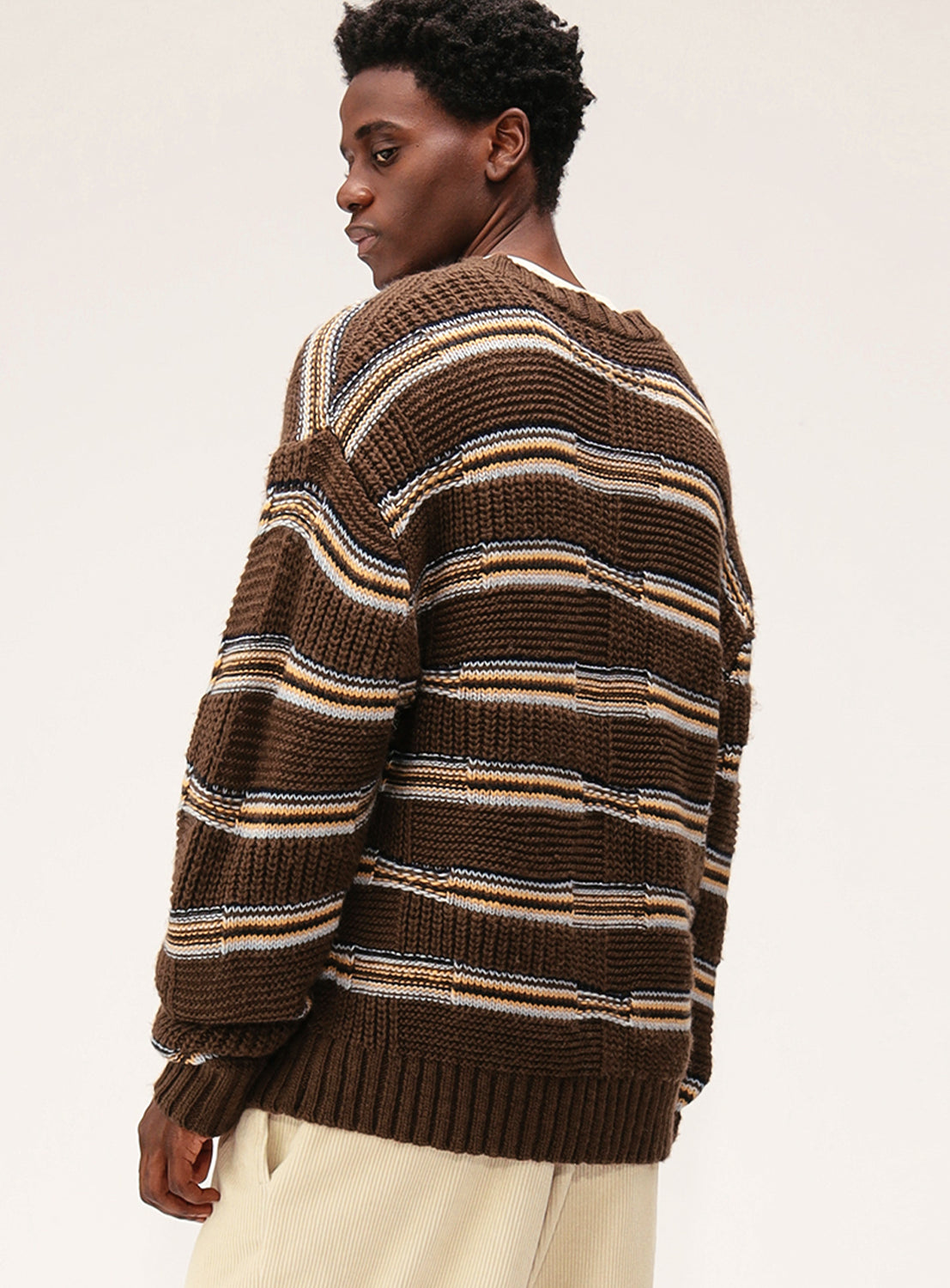 3G Links Multi-Border Knit Sweater