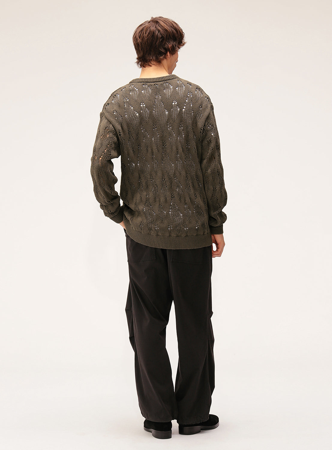 3 Gauge Crew Neck Knit