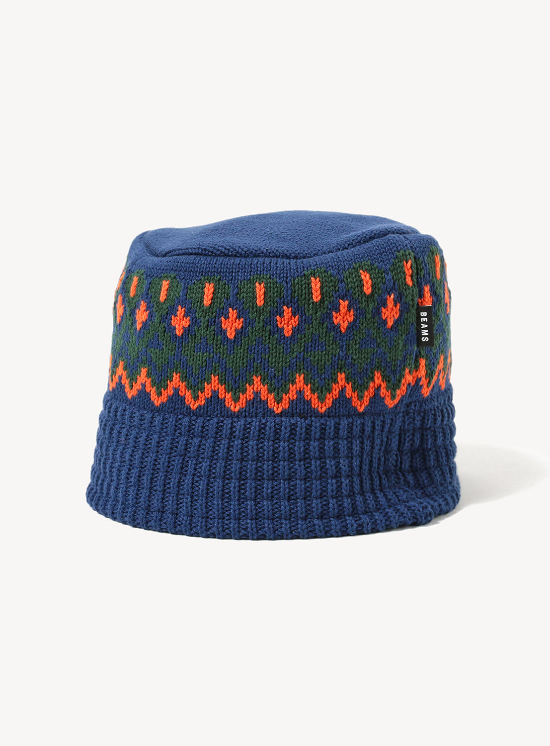 Jacquard Knit Bucket Hat