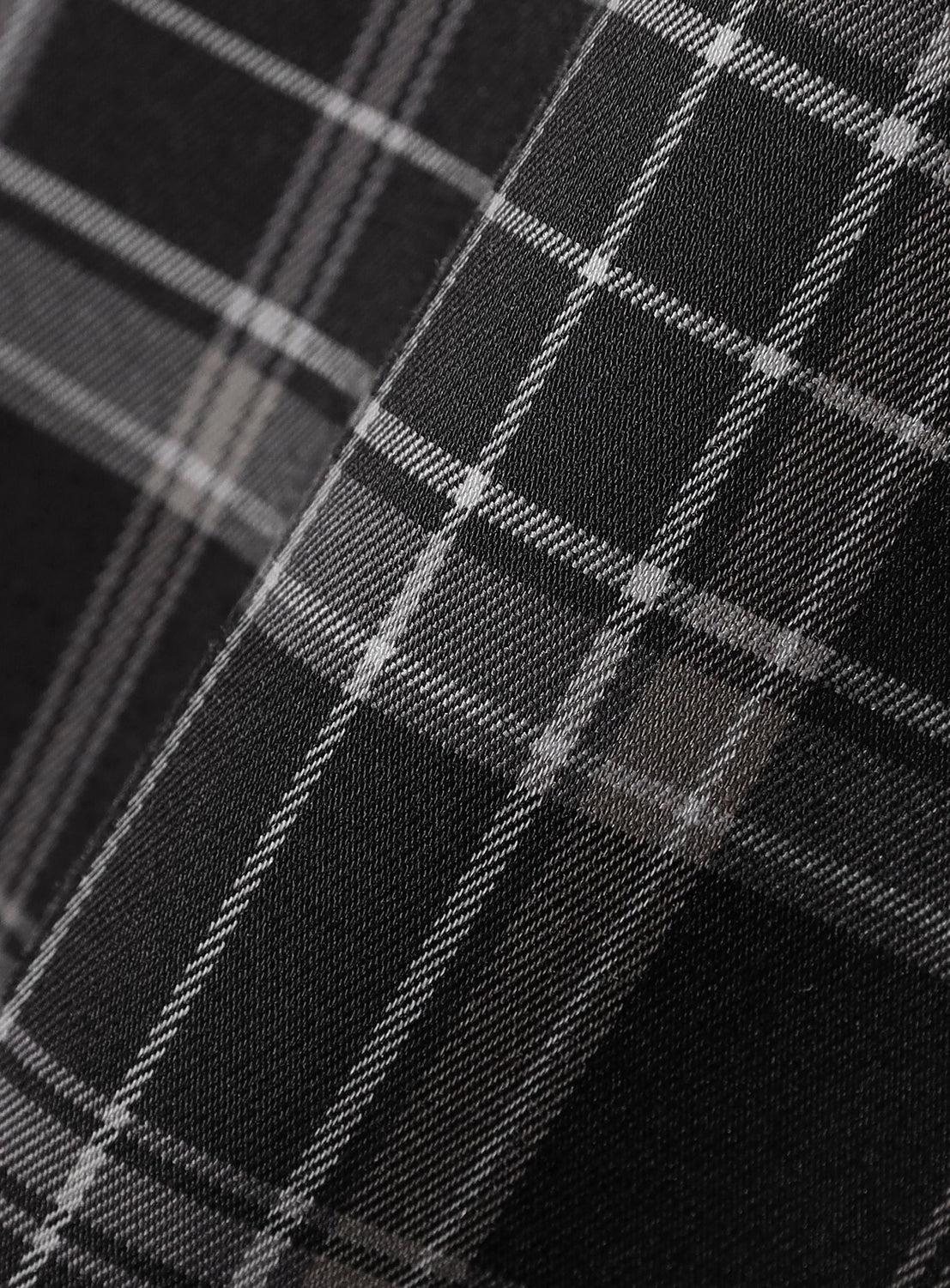 Checked Cropped Shirt