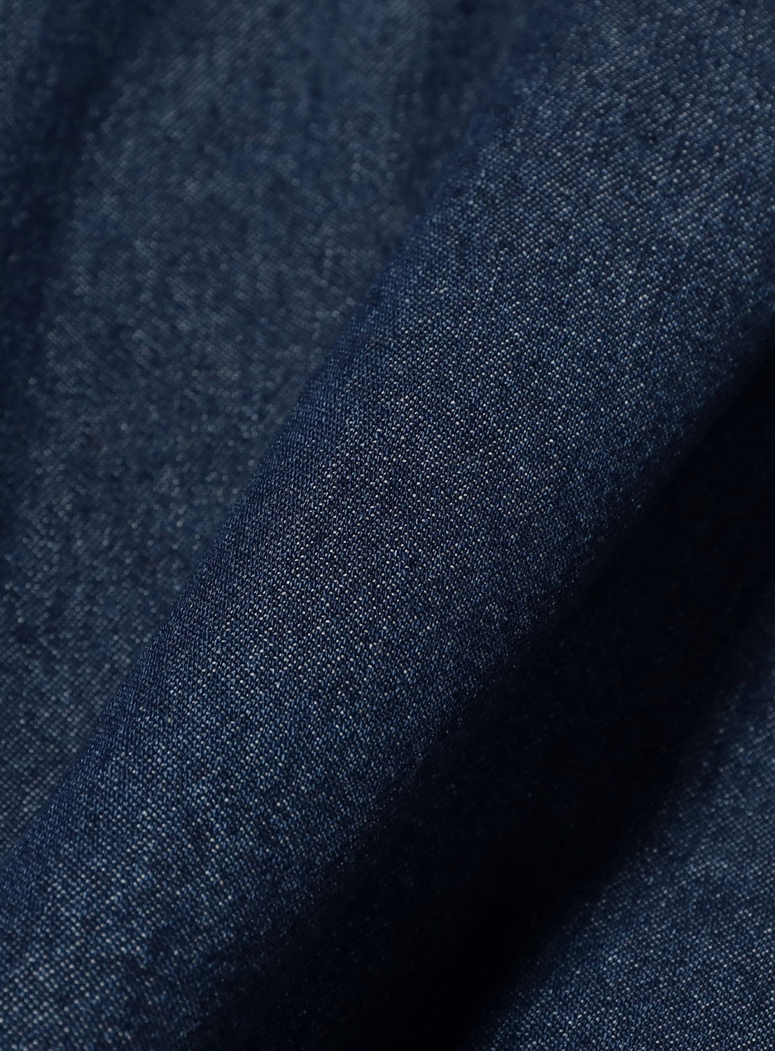 Cropped Wide Fit Denim Shirt